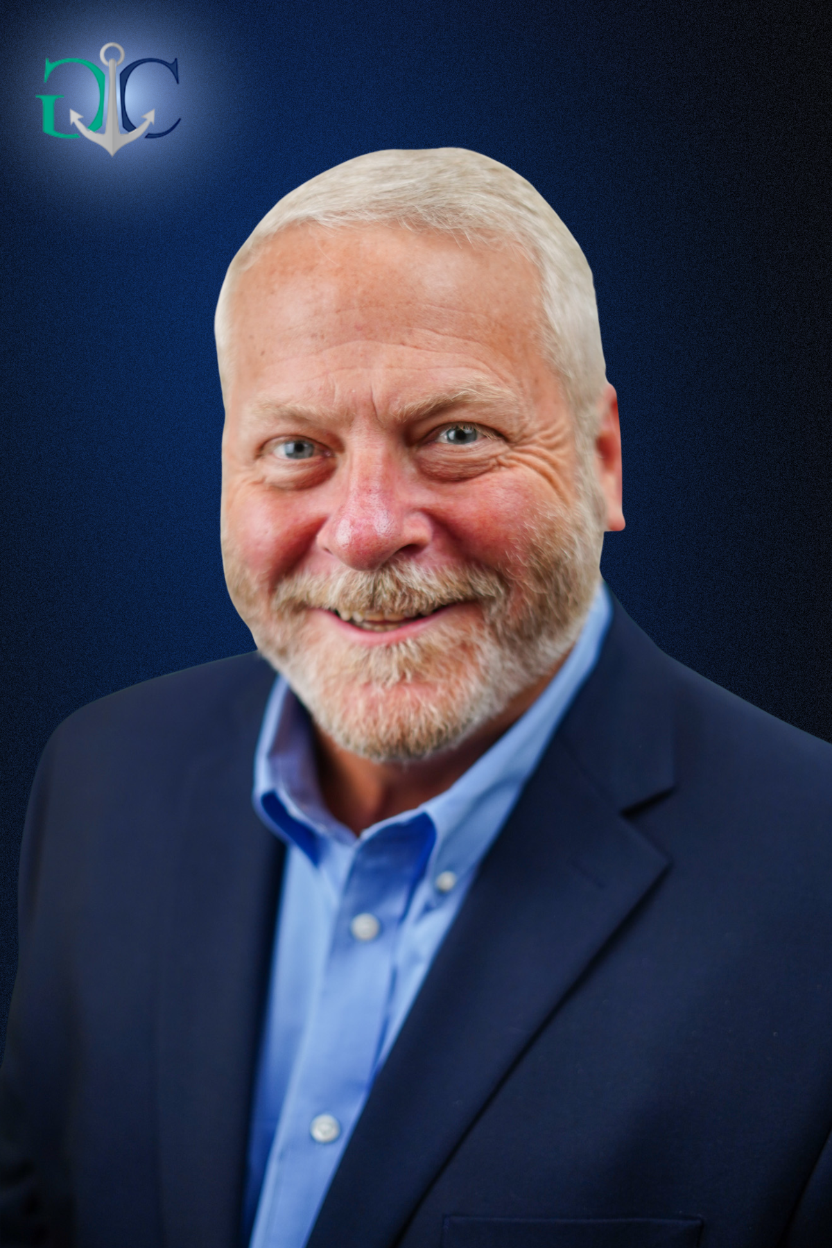 Jim Blue Background Jim Pensacola Insurance Agent