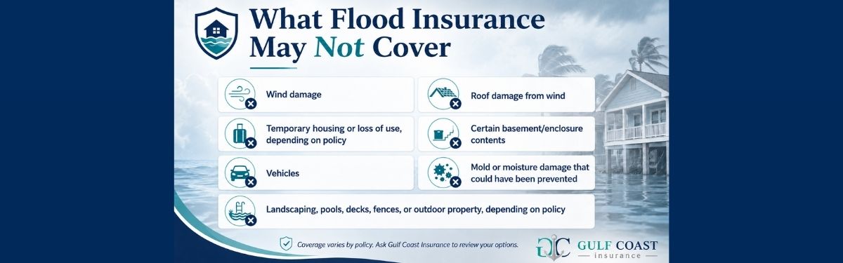What Flood Insurance May Not Cover